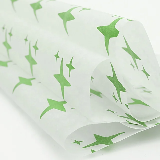 Custom Logo Gift Wrapping Tissue Paper Packaging