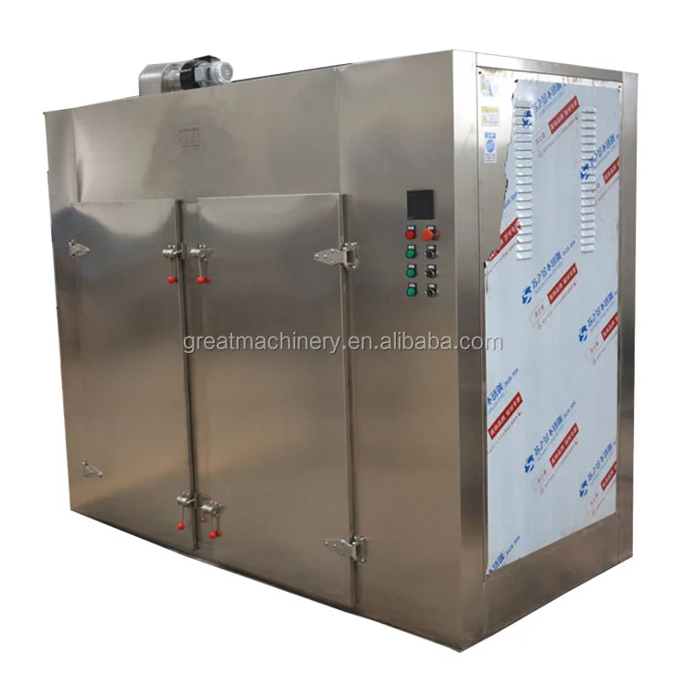 Горячий воздух циркулирует промышленные лоток барабан духовка для табачных листьев томата