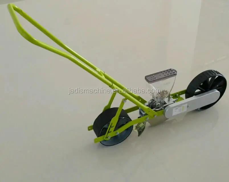 Factory price vegetable farm equipment single row push seeder for sale