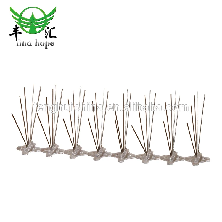 
China transparent plastic bird spikes/bird repeller 