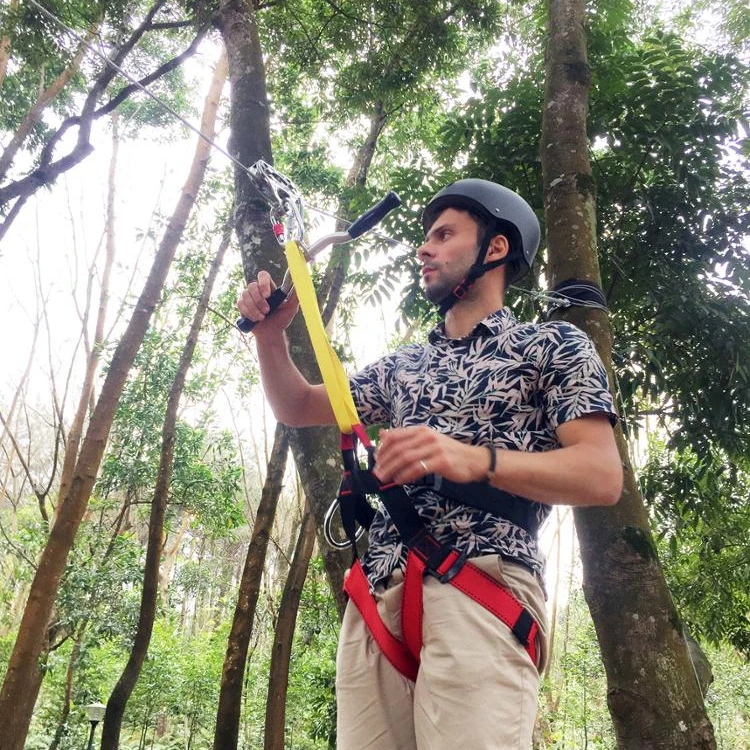 
Сверхпрочная застежка-молния iZipline с полными аксессуарами, сертификация CE и RoHS 