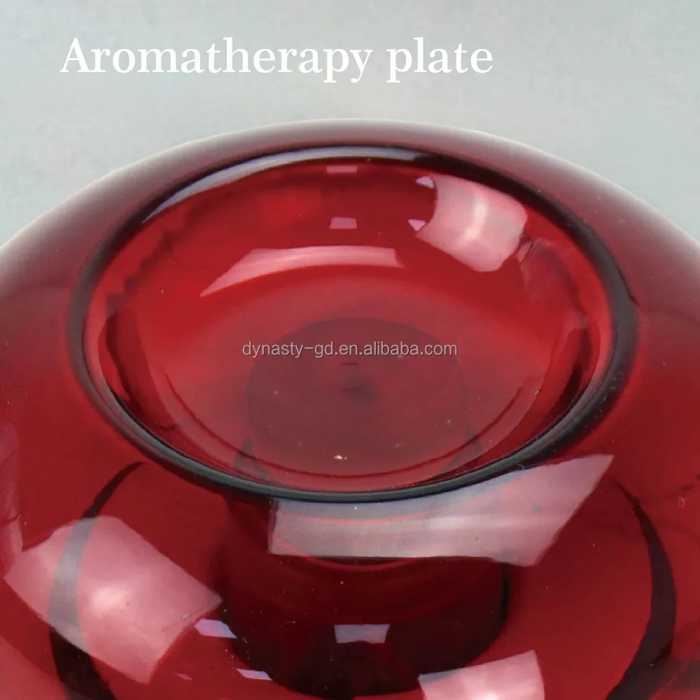 GLASS OIL BURNER WITH THREE LEDS/AROMA OIL DIFFUSER/ESSENTIAL OIL DIFFUSER