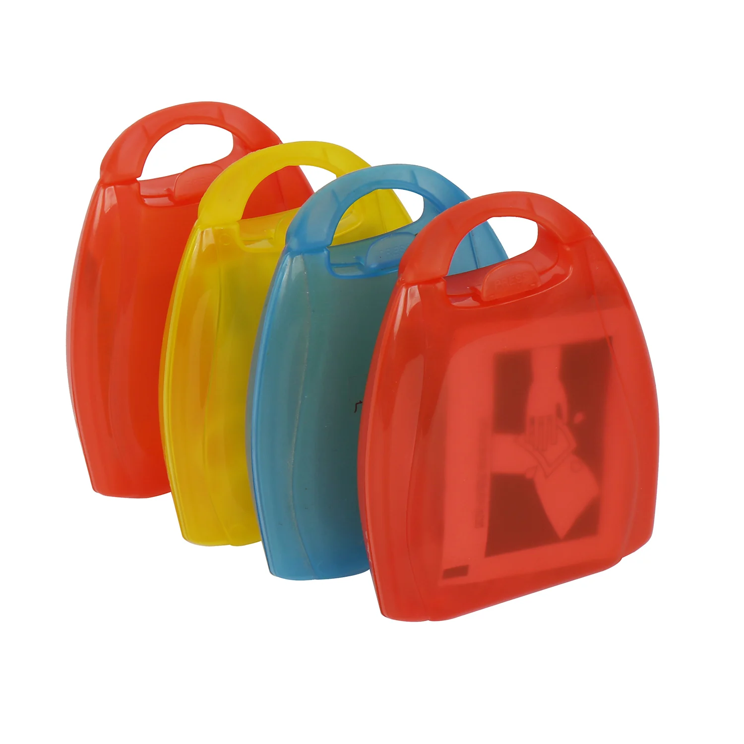 Easy carry mini first aid kit with colored pp box emergency kit  for camping travelling