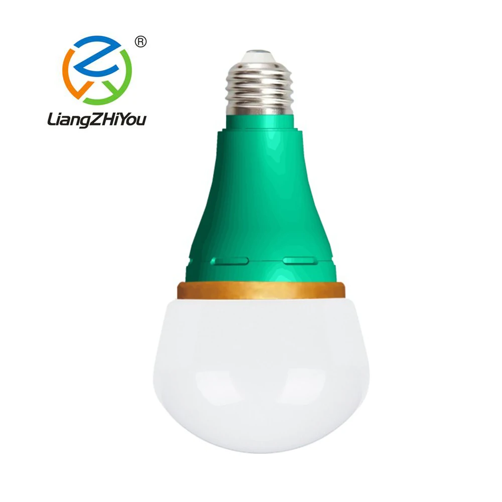 
High efficiency ABS rechargeable e27 led bulb 