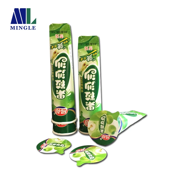 
Eco-friendly Disposable Ice Lolly Tube / Ice Cream Paper Calippo Tube 