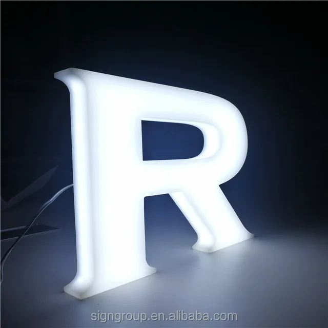 
New design shop name board full lit 3d acrylic plastic letter sign light 