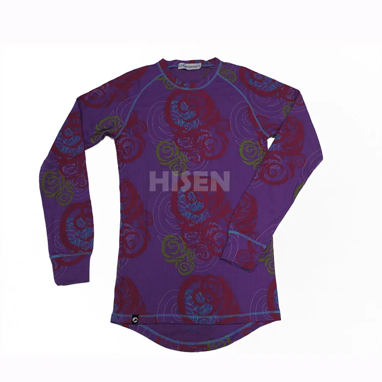 Wholesale custom seamless merino wool baselayer, plus size angora mens thermal merino wool underwear