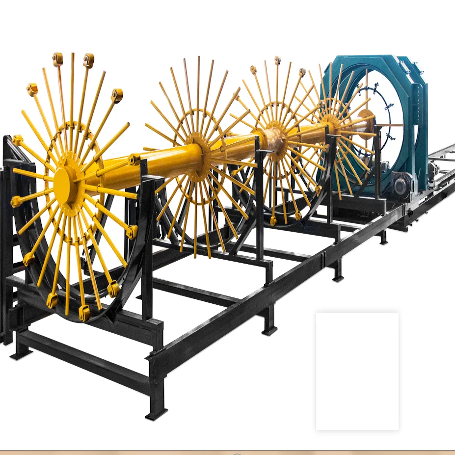 
Construction Equipment Fully automatic cylindrical pile cage making / welding/assembling machine with variable pitch welded spir 