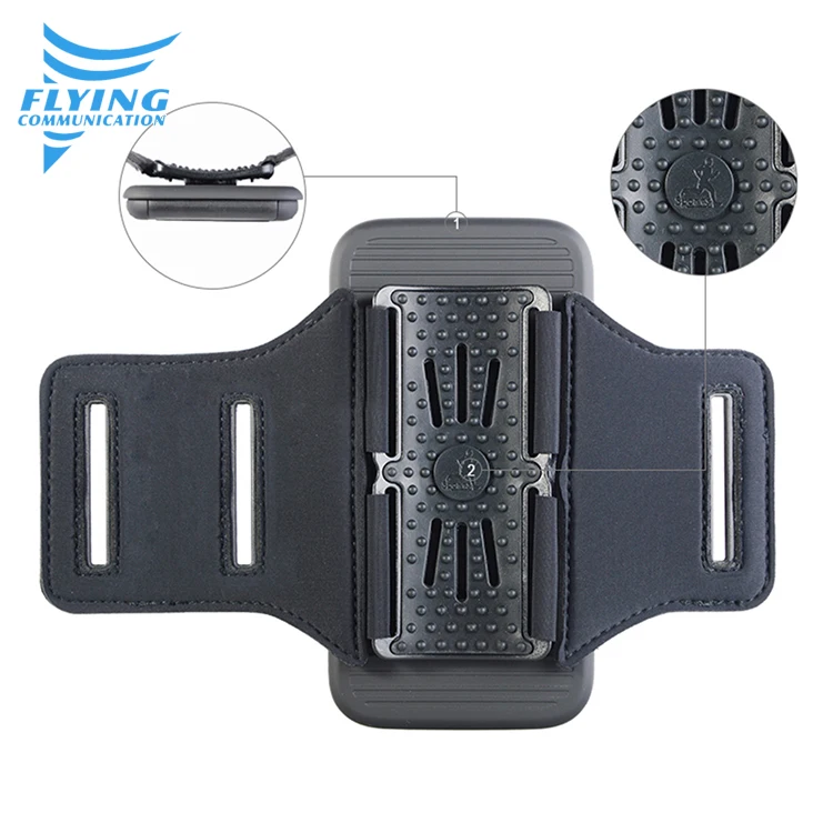 Robot 5 in 1 universal combo holster running arm band phone holder case for Samsung s7 with magnetic car mount