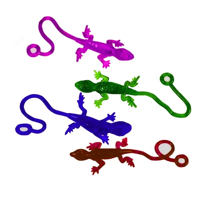 Sticky Wall YOYO Lizards Toys Plastic Soft Toys Kid Toys