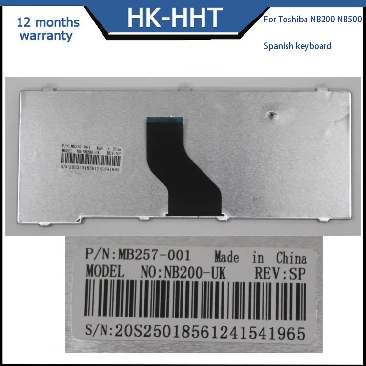 Keyboard For Toshiba Mini NB200 NB250 NB255 NB300 NB500 NB505 Keyboard Teclado Spanish