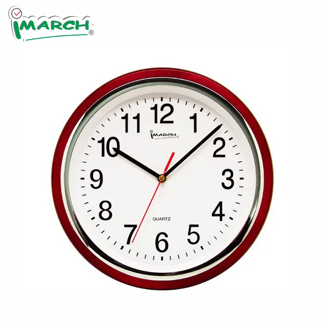  Imarch WC26001- Blue Amazon top selling QUARTZ CLOCKS round shape large living room wall clock 2020