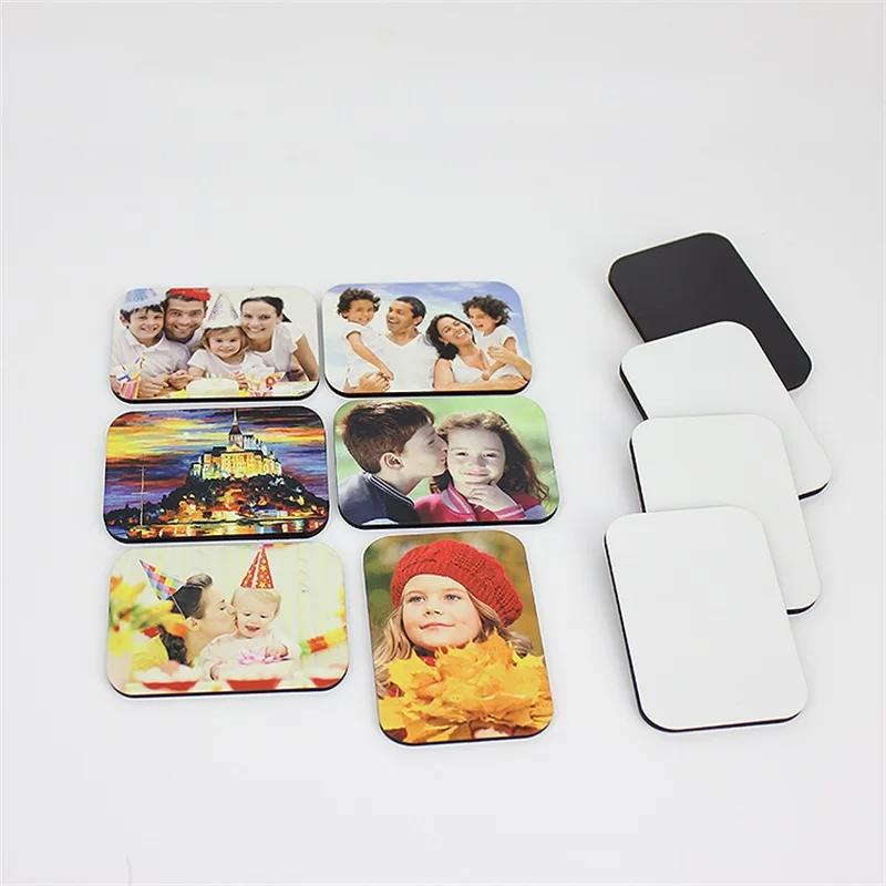 Costom Size Sublimation MDF Blank Magnetic Fridge Stickers