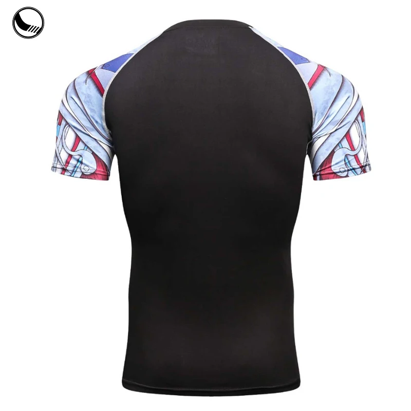 Mens Blank Mma Rash Guard Manufacturer Sportswear for Unisex Customer OEM Adults Modern Customized Color