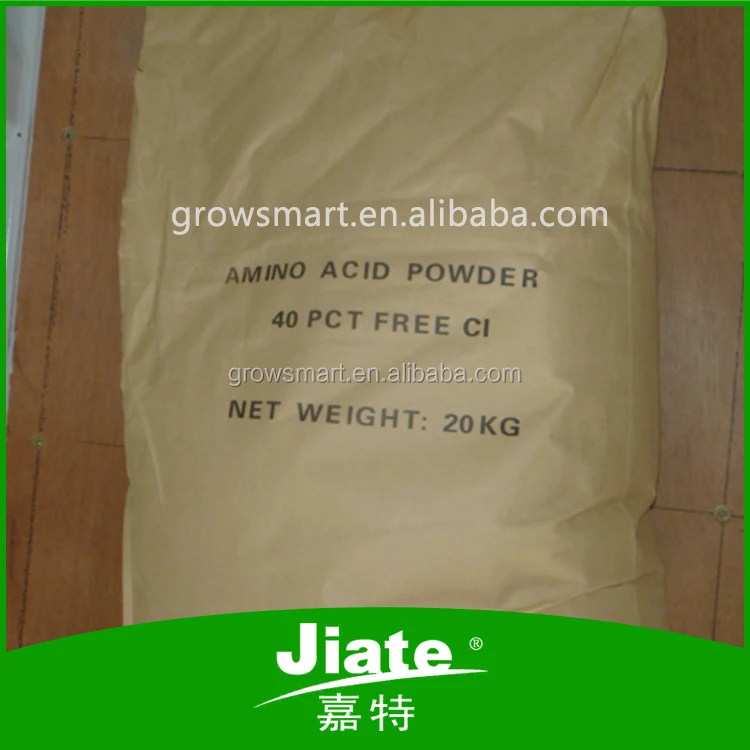 High grade protein hydrolysate fertilizer amino acid