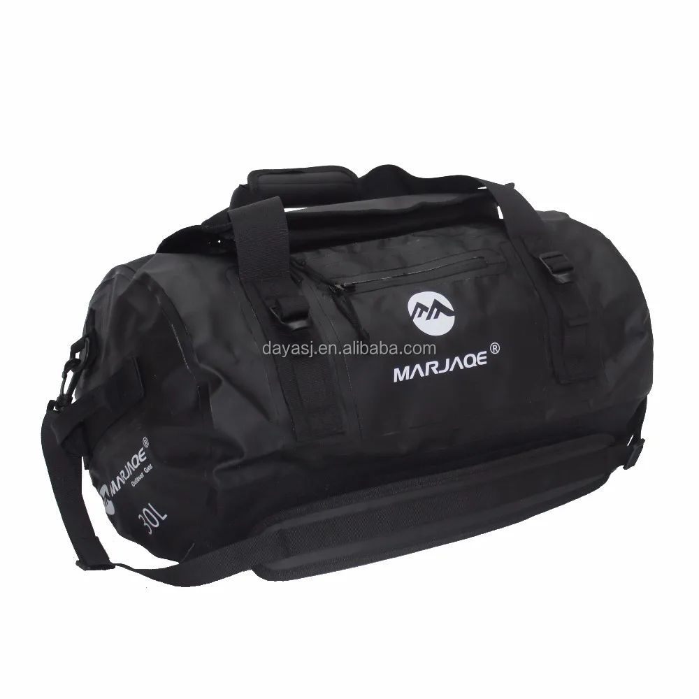 OEM brand luggage bag canvas waterproof sports rolling Unisex luggage travel 500D PVC duffel bag