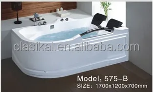 Portable Bathtub Freestanding Drainer Shenzhen Supplier Modern China Sex Massage Spa Hydromassage Adult White Design Hotel 1 Set