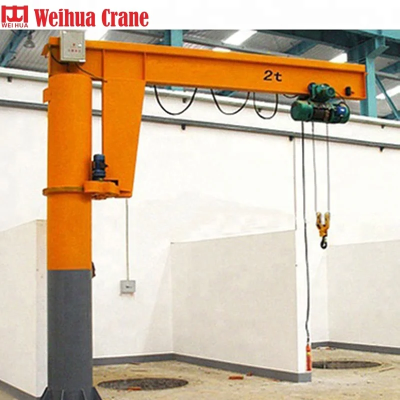 WEIHUA 1t 5ton cantilever swing arm unloading jib crane