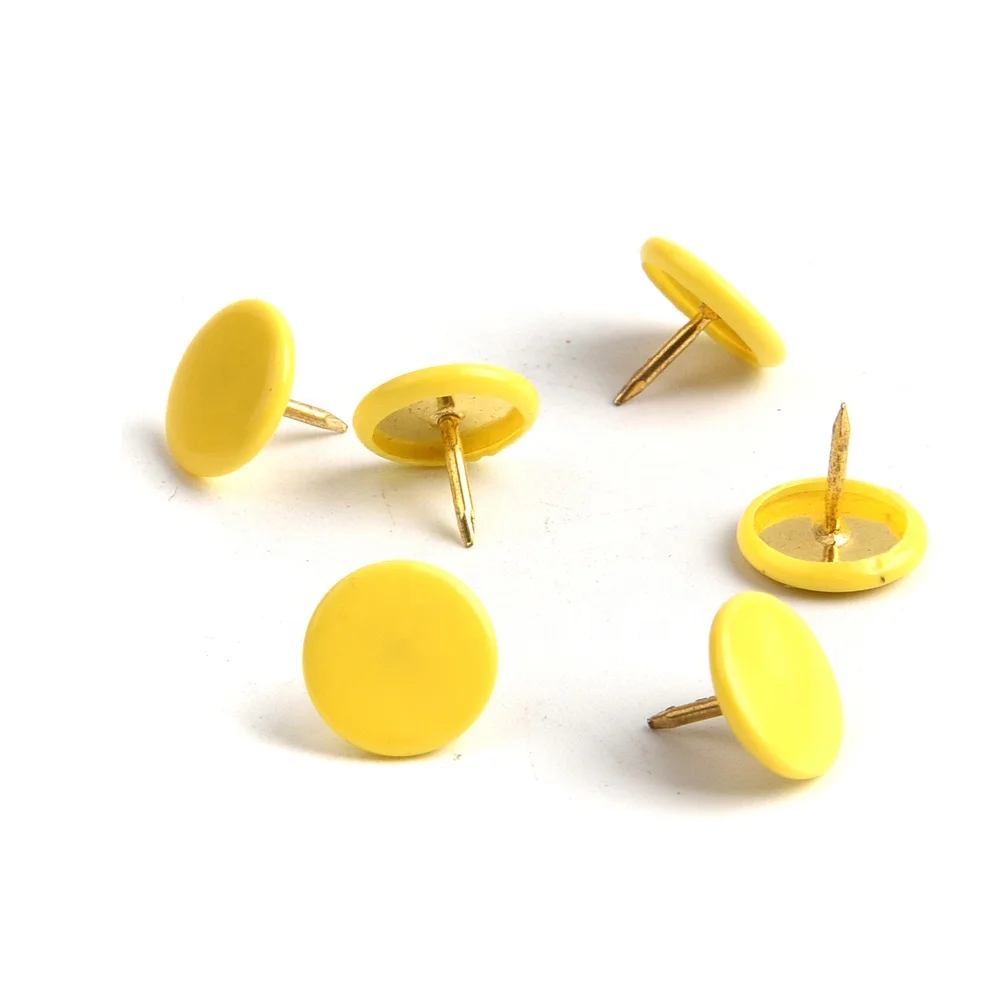 Модный дизайн коробка в форме теста плоская головка красочная ручка для большого пальца оптовая продажа декоративные