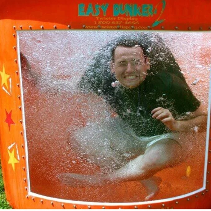 Guangzhou OHO дешевые надувные игры для аквапарка, танк dunk для веселья ярмарки