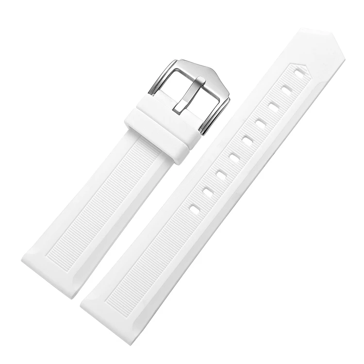 
Ready to ship amazon hot sell 16mm18mm 20mm 19mm 20mm 21mm 22mm 24mm universal Silicone Rubber Watch Strap 