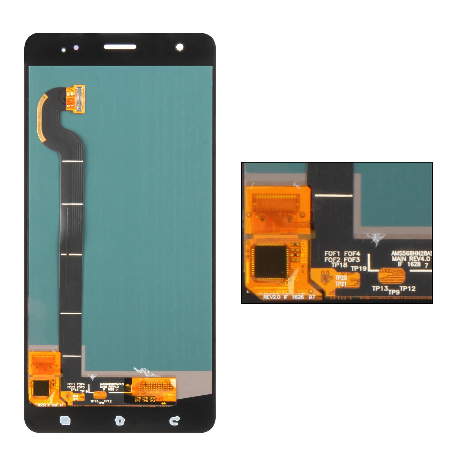 Wholesale 5.7 LCD For ASUS Zenfone 3 Deluxe ZS570KL Z016D Full Display Touch Screen Digitizer For ASUS ZS570KL LCD Assembly