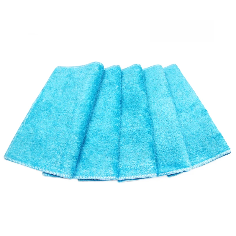 5% Discount High Quality Bamboo Fibre Kitchen Cleaning Dish Cloth Duster Cloth