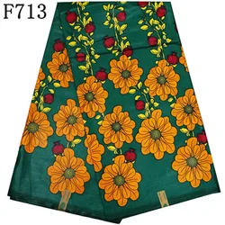 Latest designs factory price african printed veritable real wax fabric F713