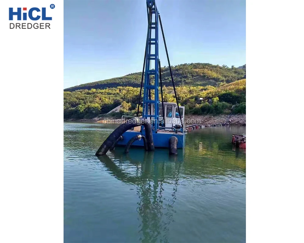 HJS300 10inch 1370m3/h jet suction river/sea sand/mud/sludge/gold/diamond panning fossick/injection/pumping dredger/ship/boat