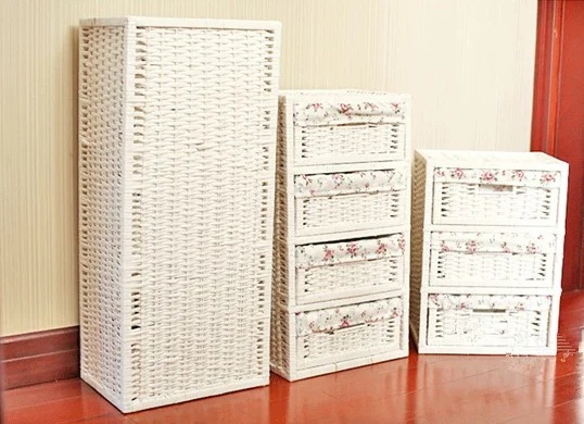 new style product wicket drawer cabinet handmade wiloow cabinet of china