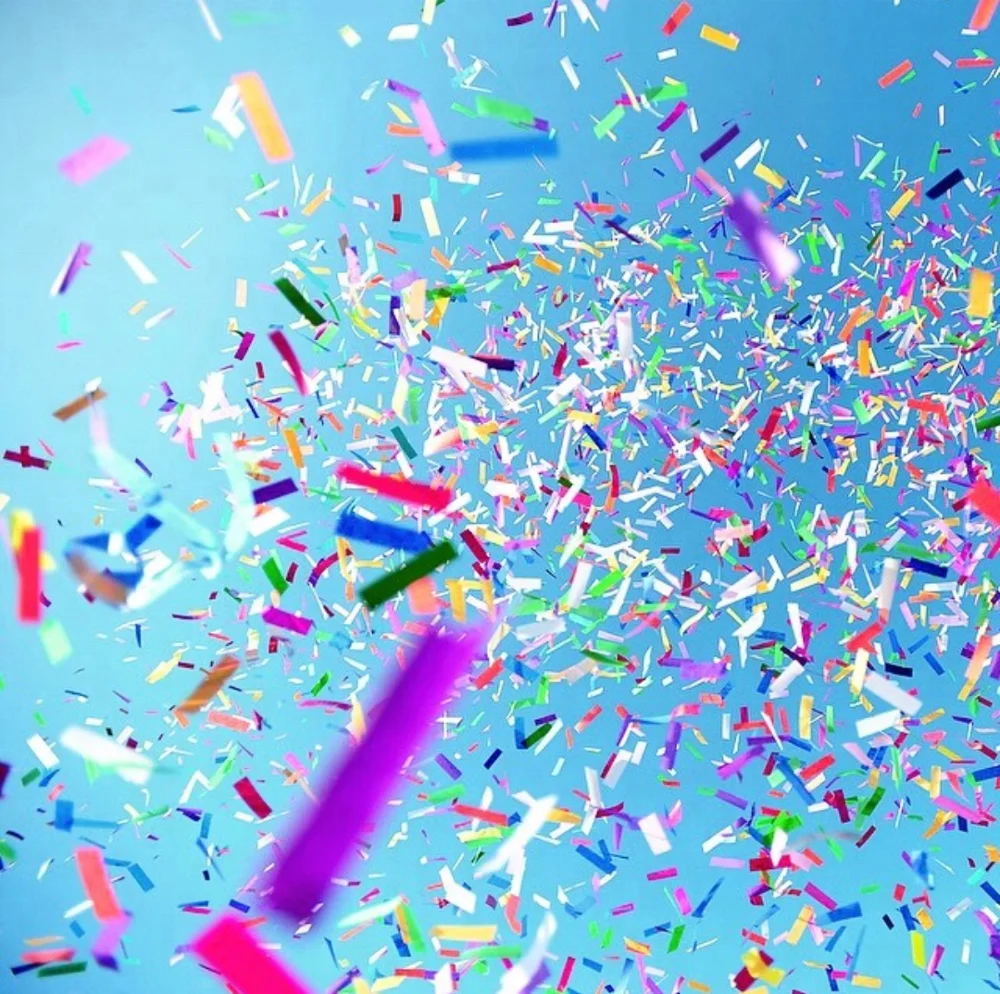 40cmBiodegradable Cofetti Popper Shooter Wedding Party Confetti Cannons decoration