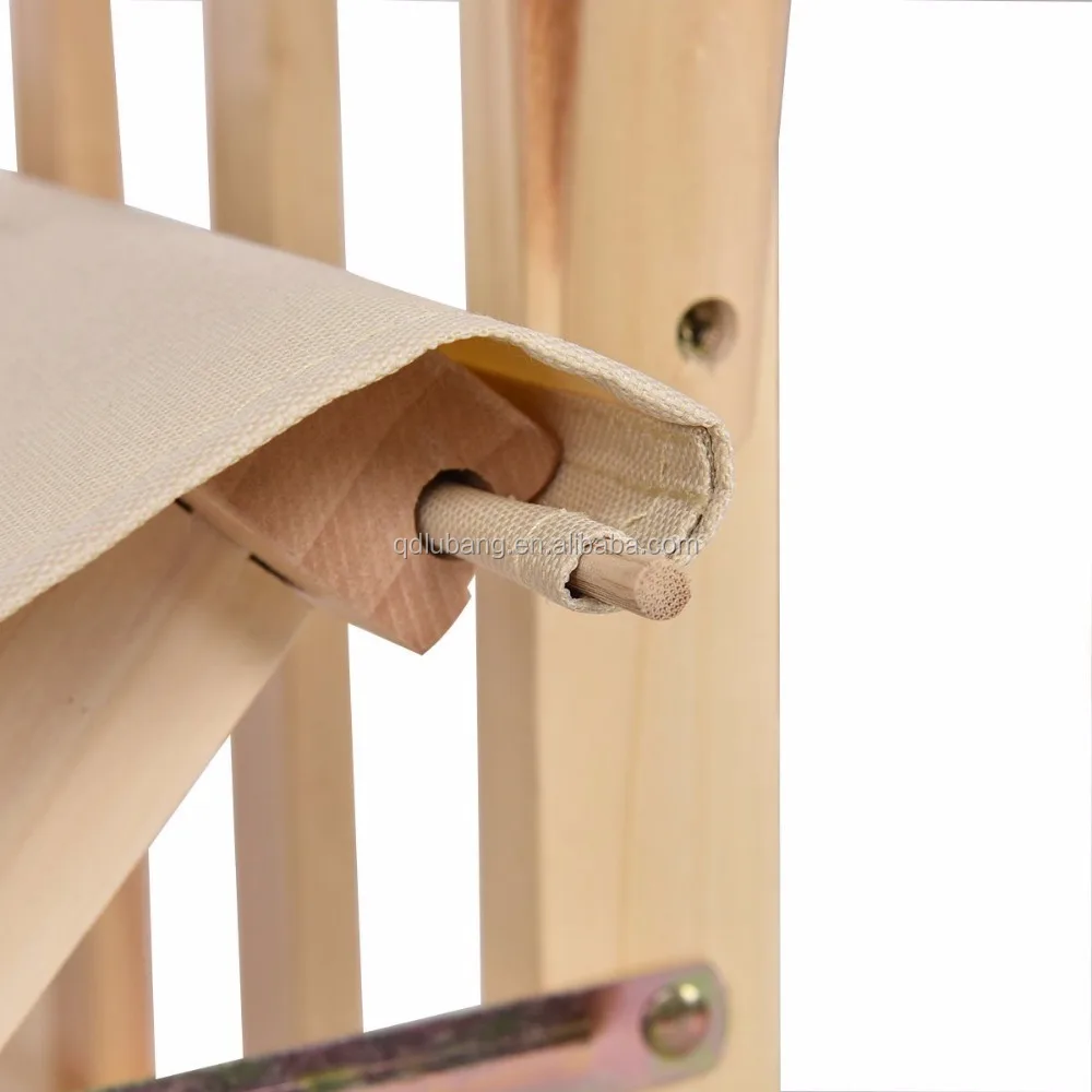 Custom outdoor furniture cheap folding wood director chair