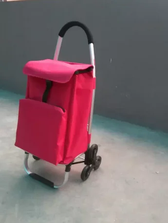 hot sale folding fashion supermarket portable folding customized gimi shopping trolley