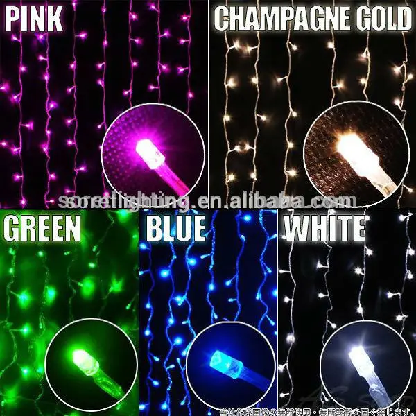 Резиновый кабель световые завесы для свадьбы / из светодиодов занавес строка lightlights висит