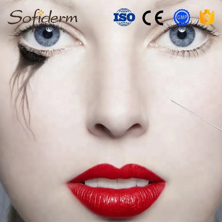 Sofiderm Cross-linked anti aging hyaluronic acid dermal filler for lips