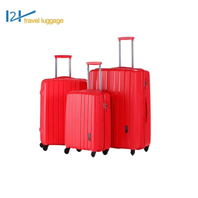 
Taizhou 8 Wheels PP Carry On Luggage Trolley bags maleta luggage suitcase 
