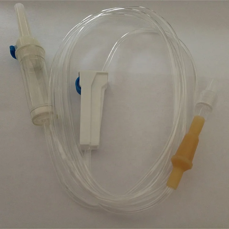 intravenous infusion set transparent iv tubing