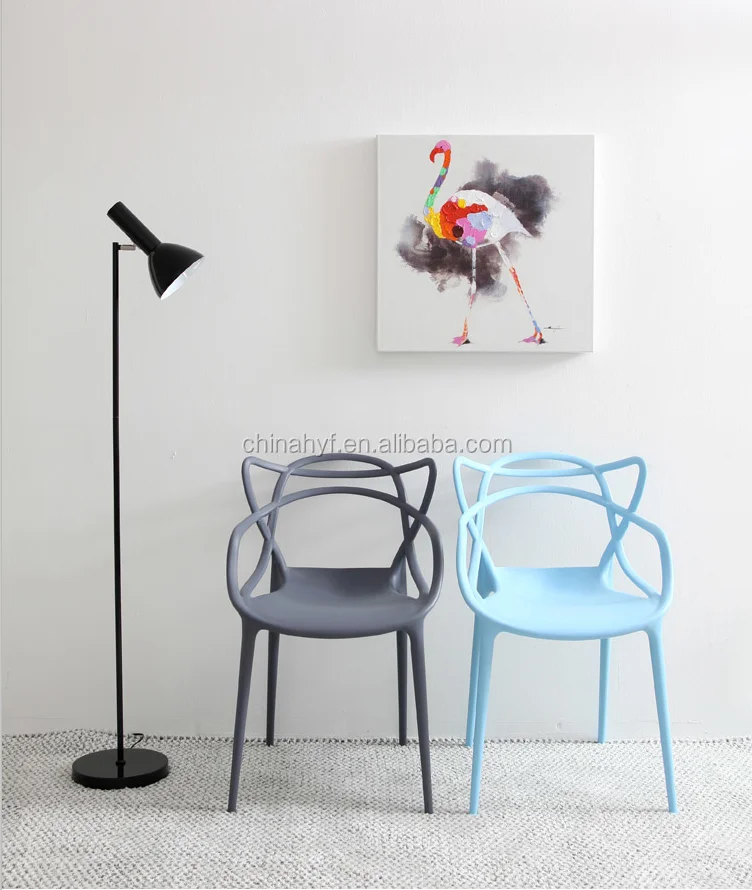 plastic dining chairs modern PP-133A