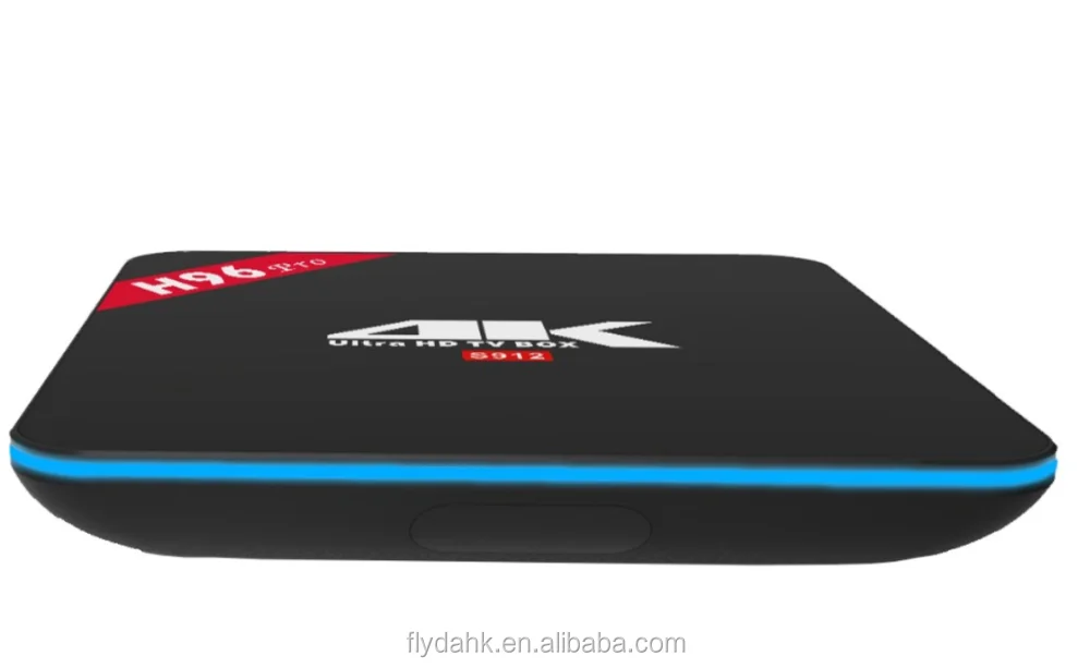 Original H96 PRO Android 7.1 Smart TV Box Amlogic S912 Octa Core Wifi 2.4G&5.0G Bt4.0 2G/16G PC BOX H96 PRO