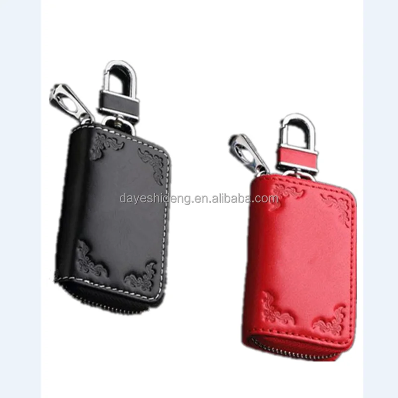 Genuine Leather car key holder / cover/case auto key wallet for Toyota Ford Buick Audi Porsche