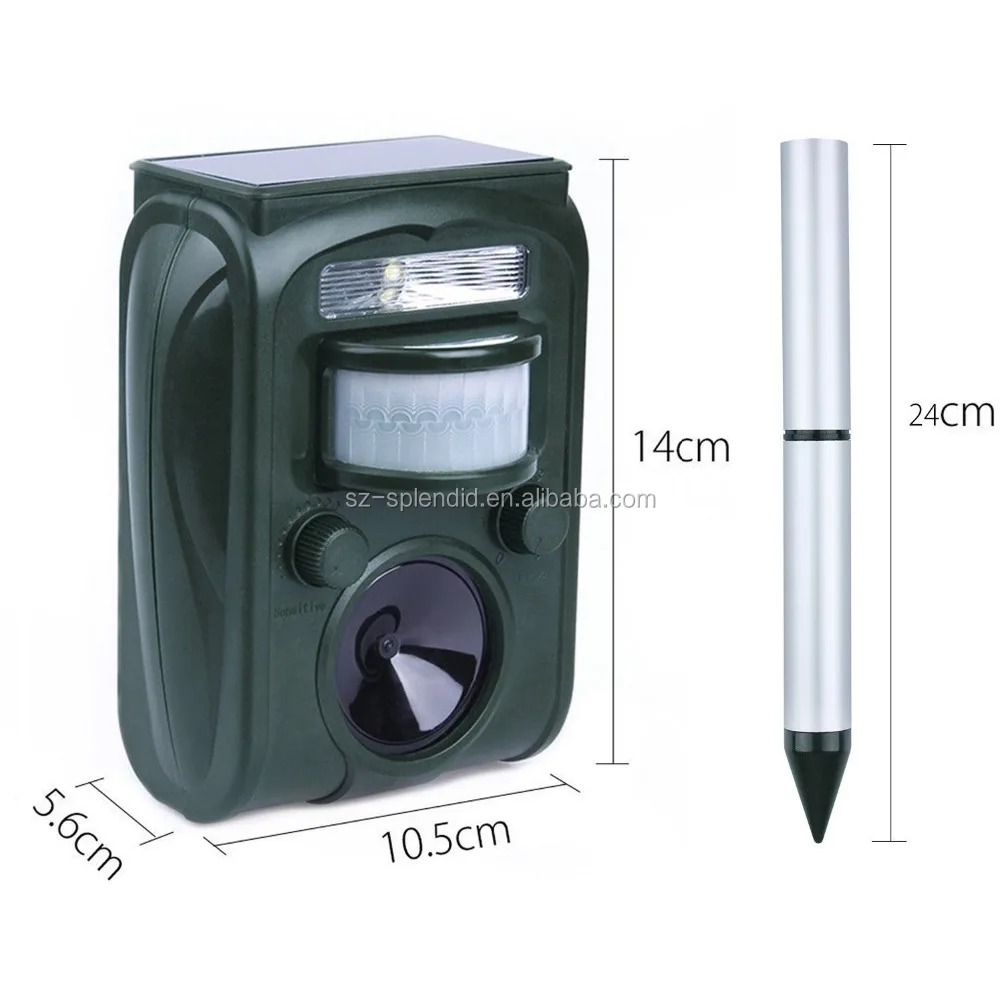 GH-501 Solar ultrasonic animal control wild pig repellent