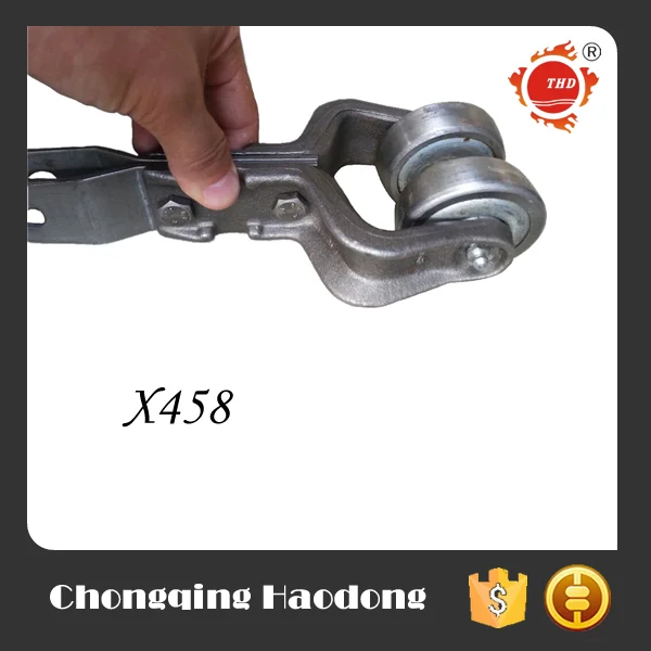 Factory direct industrial X458 overhead conveyor forged trolley chain