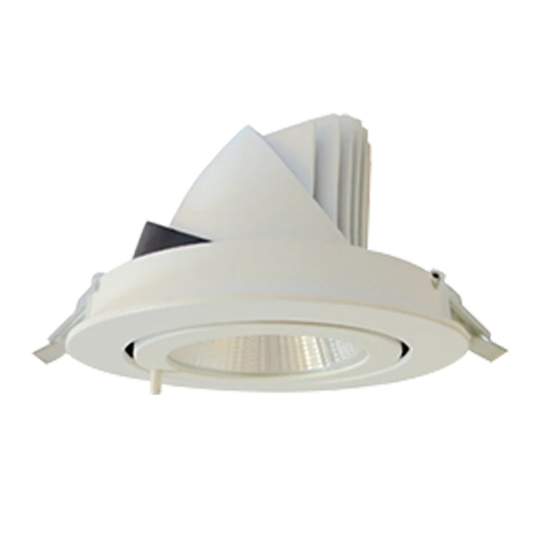 COB LED Recessed Fixture Ceiling Downlight Lamp Bulb gimbal led lights recessed adjustable led downlight