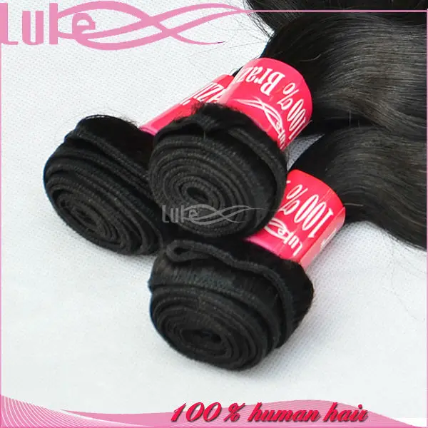 Unprocessed Human Hair Virgin Body Wave Brazilian Hair Mona Lisa