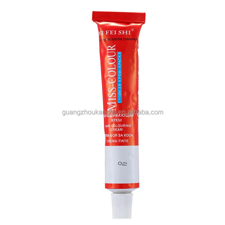Permanent Hair Dye, Color Orange With Private Label