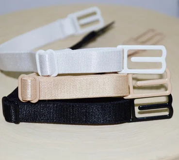 High Quality waterproof  Women Bra Elastic Adjustable and Nylon Racer Back Strap Holder  Non-slip Lingerie