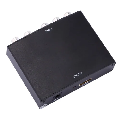 
Component to H DMI Converter RGB YPbPr to H DMI Converter AV Video Audio HDCP YPbPr/RGB + R/L audio to H DMI Converter Hot Sale 