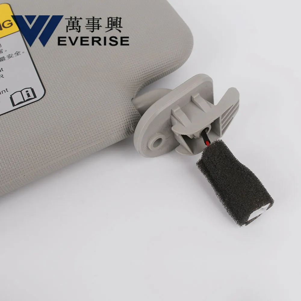 
Custom front auto sun visor sunshade with mirror and light 