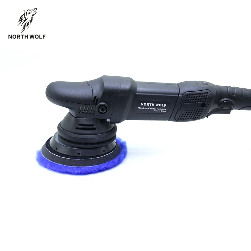 North Wolf Car Detailing High Quality Wool Polishing Pad DA Wool Buffing Car Polishing Pad