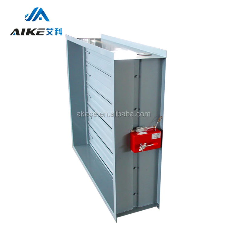 Aike Hot Selling Electric Safe And Durable For Firefighting Galvanized Steel Fire Damper